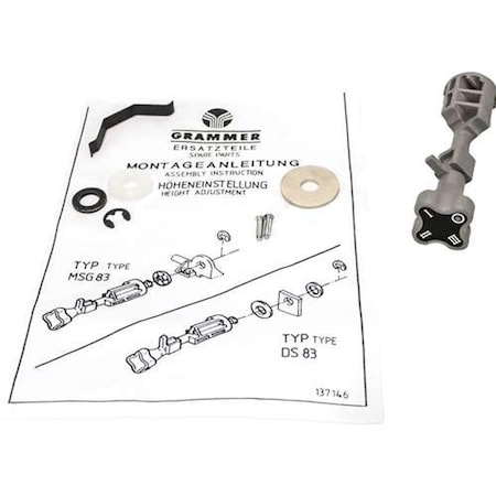 Aftermarket KM MSG83 Height Adjustment Knob Kit 8325-KM